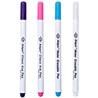 CCIIO 4 unids-set punto de cruz soluble bolígrafos borrables con agua ojal marcador de tela de tinta rotulador pluma…